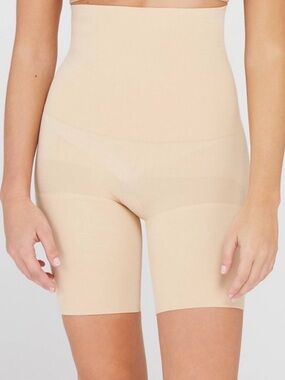 Assets by SPANX Seamless Shaping Tummy Control High Waisted in Light Beige